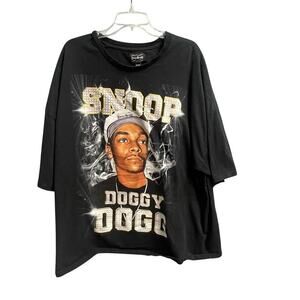 Snoop Dogg Graphic Tee Sz 3XL Dogg Supply Short Sleeve Casual Hip Hop Rap Shirt